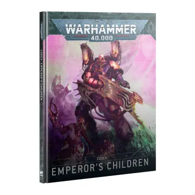 Codex emperor's children 10th edition (english), warhammer 40k, games workshop, model 37-02